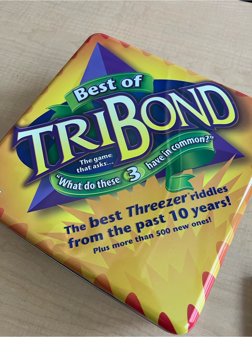 Best of Party Game Tin – Yellow Edition